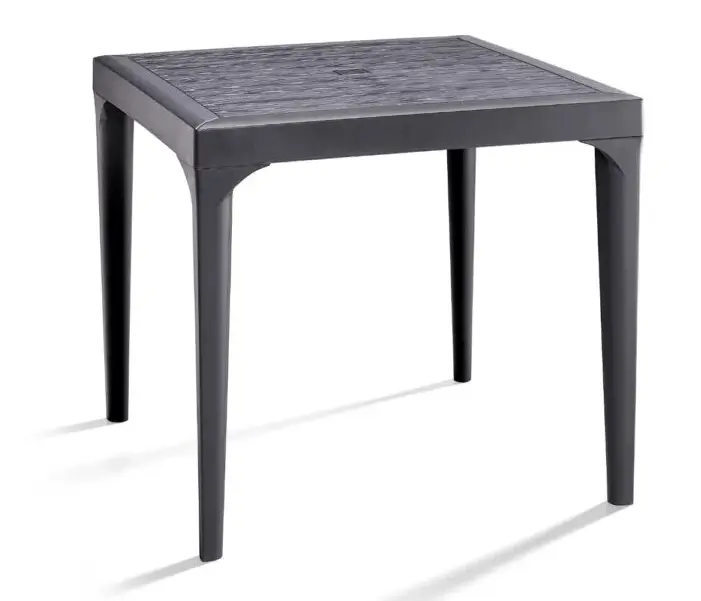Tavolo Ragusa 80x80 polipropilene per esterno