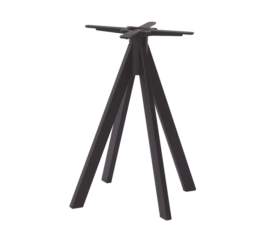 Base Rimini metallo cm 60x60 antracite per esterno