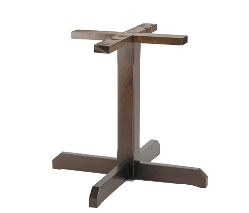 Base centrale piatta XL in legno massello 