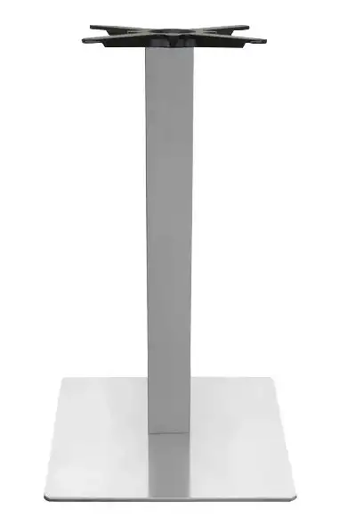 Base acciaio inox cm 45x45