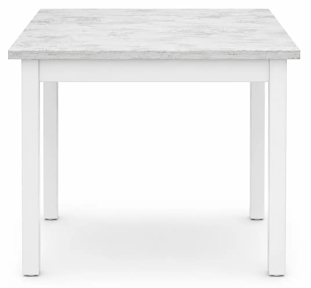 Tavolo Mantova legno massello faggio con piano melaminico 