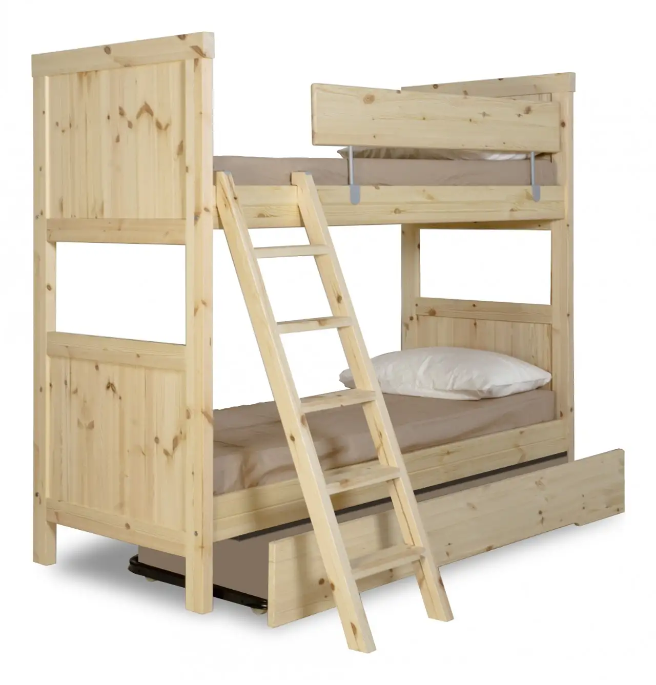 Letto castello Milano con letto estraibile 