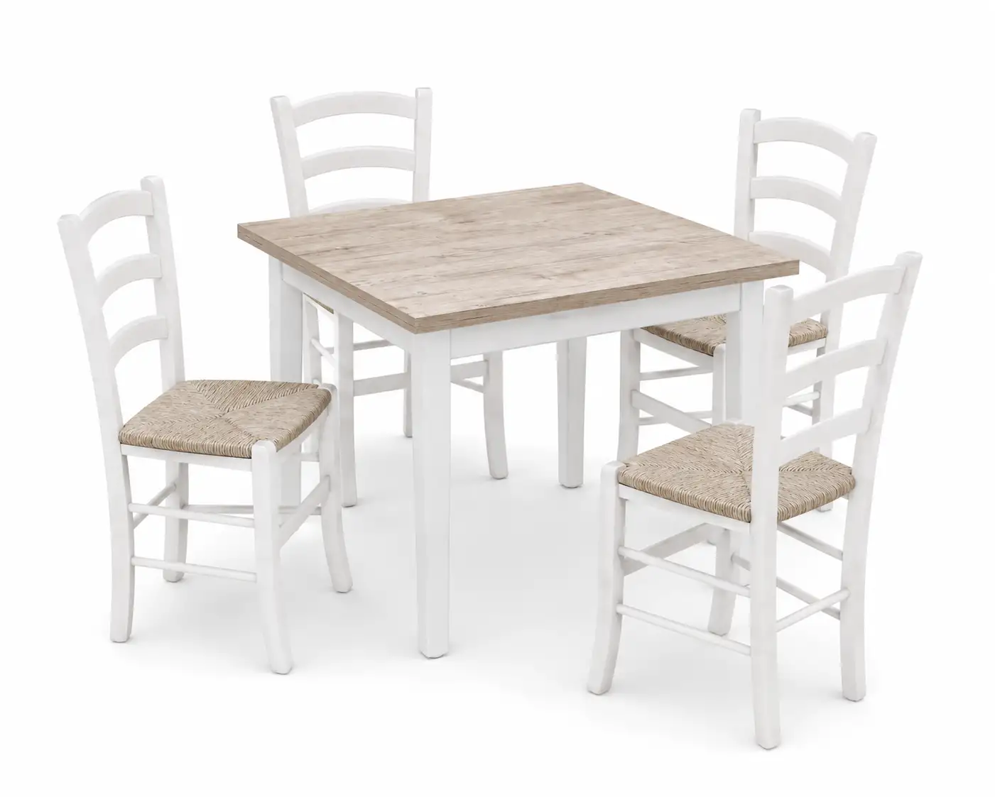 Set Ravenna tavolo con 4 sedie 