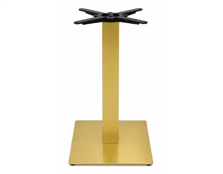Base metallo cm 45x45 oro