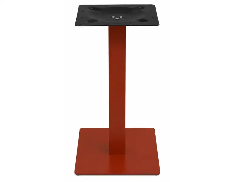 Base metallo cm 45x45 rossa