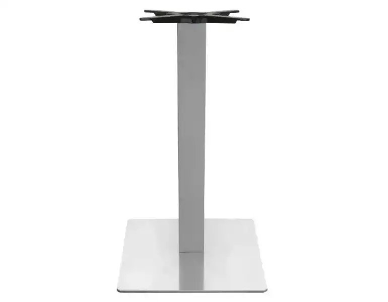 Base acciaio inox cm 45x45