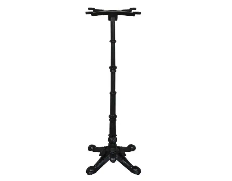 Base metallo bistrot 4 piedi alta 107