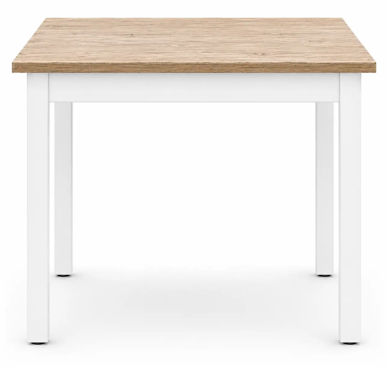 Tavoli Lodi legno faggio con piano melaminico rovere