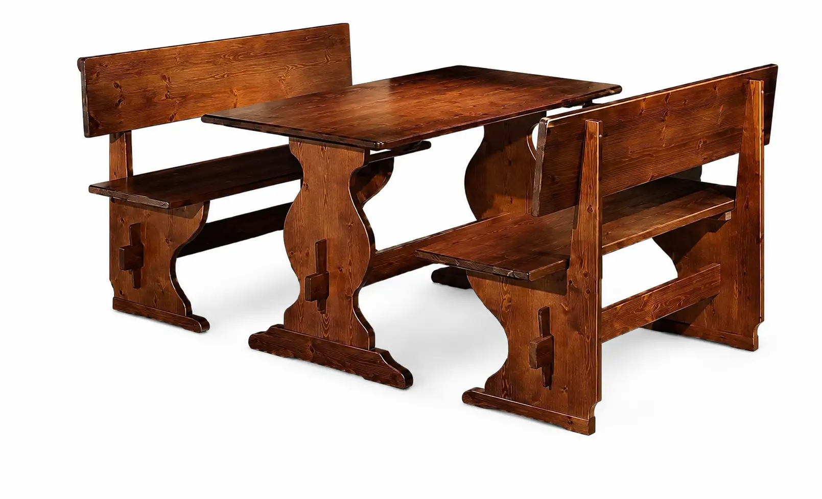 Set Frattino in legno massello stile rustico 