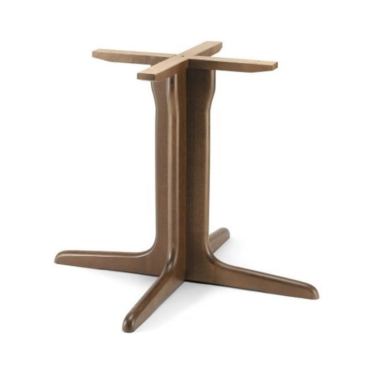 Base centrale croce XL in legno massello