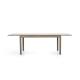 Anteprima foto (2/4) tavolo allungabile in stile moderno in rovere grigio 160(246)x90