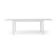 Anteprima foto (4/4) tavolo allungabile in stile moderno contemporaneo color bianco frassinato cm 160(246)x90