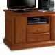 Anteprima foto (4/5) porta tv in legno per arredi classici in stile con 2 ante 2 cassetti e 1 vano giorno