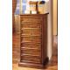 Anteprima foto (5/5) settimanale in legno con 7 cassetti per arredi privati o contract design stile classico arte povera