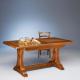 Anteprima foto tavolo allungabile per arredi classici artepovera in legno toulipier da cm 180