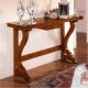 Anteprima foto tavolo consolle apribile in legno da cm 160 per arredamenti in stile classico artepovera