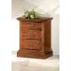 Anteprima foto (4/4) comodino 3 cassetti in legno per arredamenti in stile classico