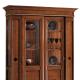 Anteprima foto (2/7) vetrina in legno 2 ante scorrevoli 3 ripiani per arredamenti in stile classico