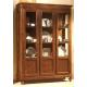Anteprima foto (4/4) vetrina in legno 3 ante con vetro per arredamenti in stile classico