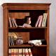 Anteprima foto (4/6) libreria classica in legno con 2 ante 2 ripiani