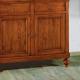 Anteprima foto (3/3) credenza in legno 2 porte 2 cassetti in stile classico arte povera