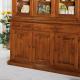 Anteprima foto (2/3) credenza con vetrina in legno per arredi in stile classico arte povera