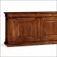 Anteprima foto (3/3) credenza in legno 2 cassetti 2 ante bugnate da cm 230 in stile classico