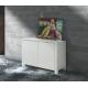 Anteprima foto (3/3) credenza per arredi in stile moderno provenzale in abete bianco spazzolato
