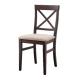 Anteprima foto sedie cosenza classiche shabby chic provenzali in legno con schienale a croce