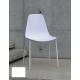 Anteprima foto (4/5) sedie cerignola in polipropilene colori a scelta fra tortora grigio bianco stile moderno