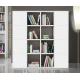 Anteprima foto (2/7) parete libreria per arredi in stile moderno contemporaneo color bianco frassinato