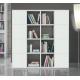 Anteprima foto (5/7) parete libreria per arredi in stile moderno contemporaneo color bianco frassinato
