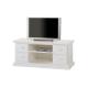 Anteprima foto (2/3) porta tv in legno 4 cassetti e 2 vani a giorno color bianco per arredamenti in stile moderno shabby