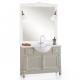 Anteprima foto (3/6) mobile bagno classico in legno con lavabo mineralmarmo con specchiera