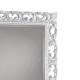 Anteprima foto (2/7) specchiera rettangolare molata per arredamenti barocchi contemporanei color bianco