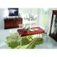 Anteprima foto (4/5) tavolo rettangolare con piano fisso smontabile da cm 120 per arredamenti in stile classico contemporaneo