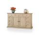Anteprima foto (2/2) credenza provenzale shabby in legno 2 ante 9 cassetti laccato decorato