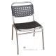 Anteprima foto sedie vercelli uso catering per esterno in alluminio e plastica per arredamento locali stile moderno