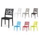 Anteprima foto (2/10) sedie bagheria in polipropilene per arredo ristorante bar pizzeria trattoria design moderno interno - esterno