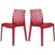 Anteprima foto (4/4) sedie in policarbonato per arredamento esterno - interno bar pub pizzerie ristorante