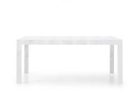 Foto tavolo moderno provenzale allungabile bianco frassinato 160(260)x90