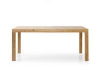 Foto tavolo allungabile stile rustico moderno in color rovere consumato 160(260)x90 cm