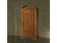 Foto armadio in legno 1 porta 1 cassetto per arredamenti in stile classico arte povera