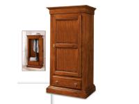 Foto armadio in legno 1 porta 1 cassetto arredamenti classici in stile