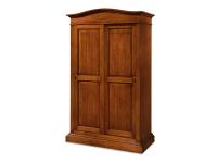 Foto armadio 2 ante scorrevoli con cornice sagomata per arredamenti in stile classico