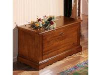 Foto cassapanca in legno 2 aperture per arredamenti classici in stile