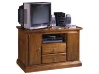 Foto porta tv in legno per arredi classici in stile con 2 ante 2 cassetti e 1 vano giorno