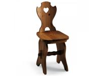 Foto sedia cuore siracusa rustica con gambe fratino per arredo bar ristorante pizzerie taverne