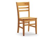 Foto sedie modena in legno di pino in stile rustico classico per arredo contract bar ristorante taverne rustiche