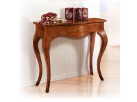 Foto consolle in legno 1 cassetto per arredamenti arte povera sagomata